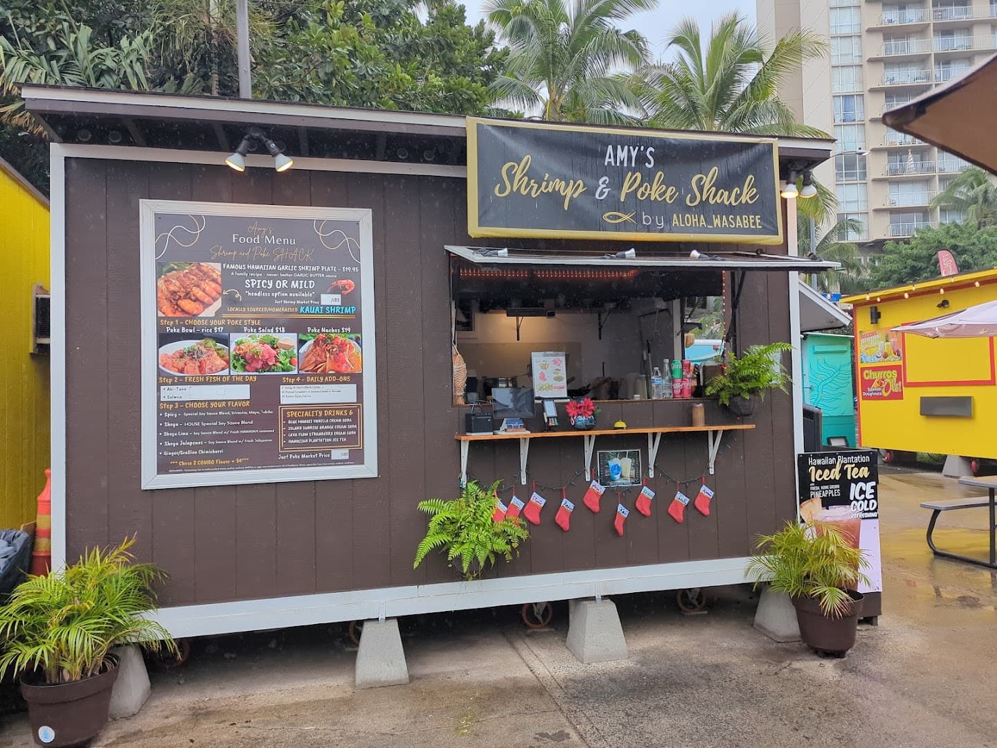 Amy's shrimp and poke shack