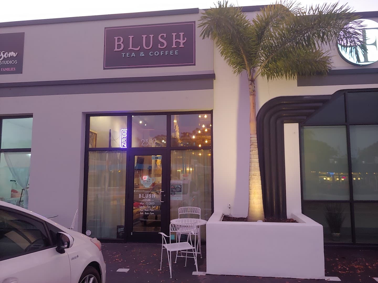 Blush Tea and Coffee St Pete