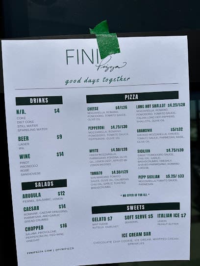Fini Pizza Utah City