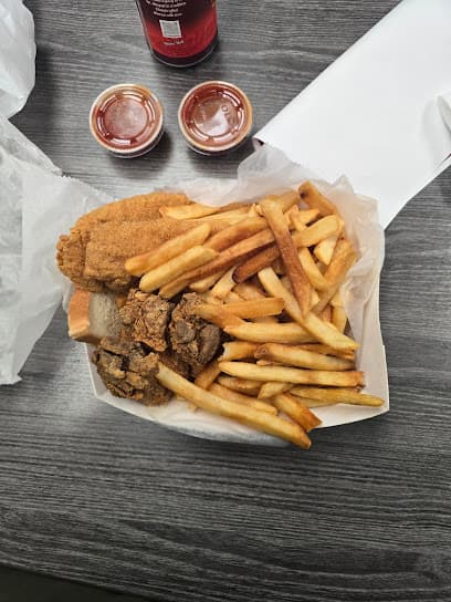 Hooked & Crispy chicken and fish