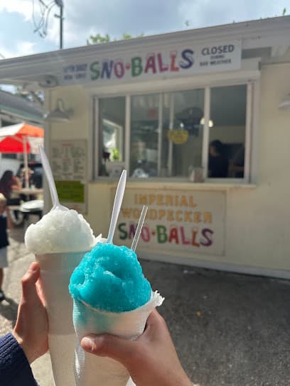 Imperial Woodpecker Sno-Balls
