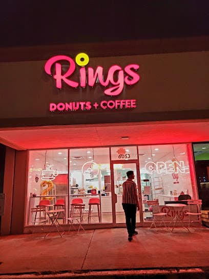 RINGS DONUTS AND COFFEE